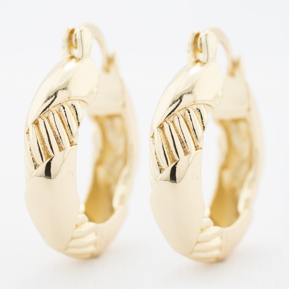 ARRACADA CHAPA GOLDEN CASTING