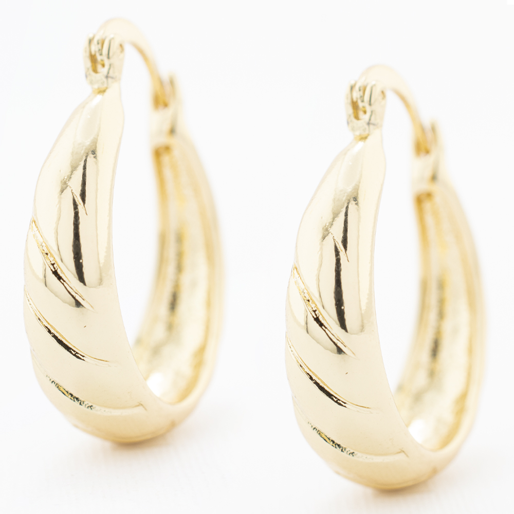 ARRACADA CHAPA GOLDEN CASTING