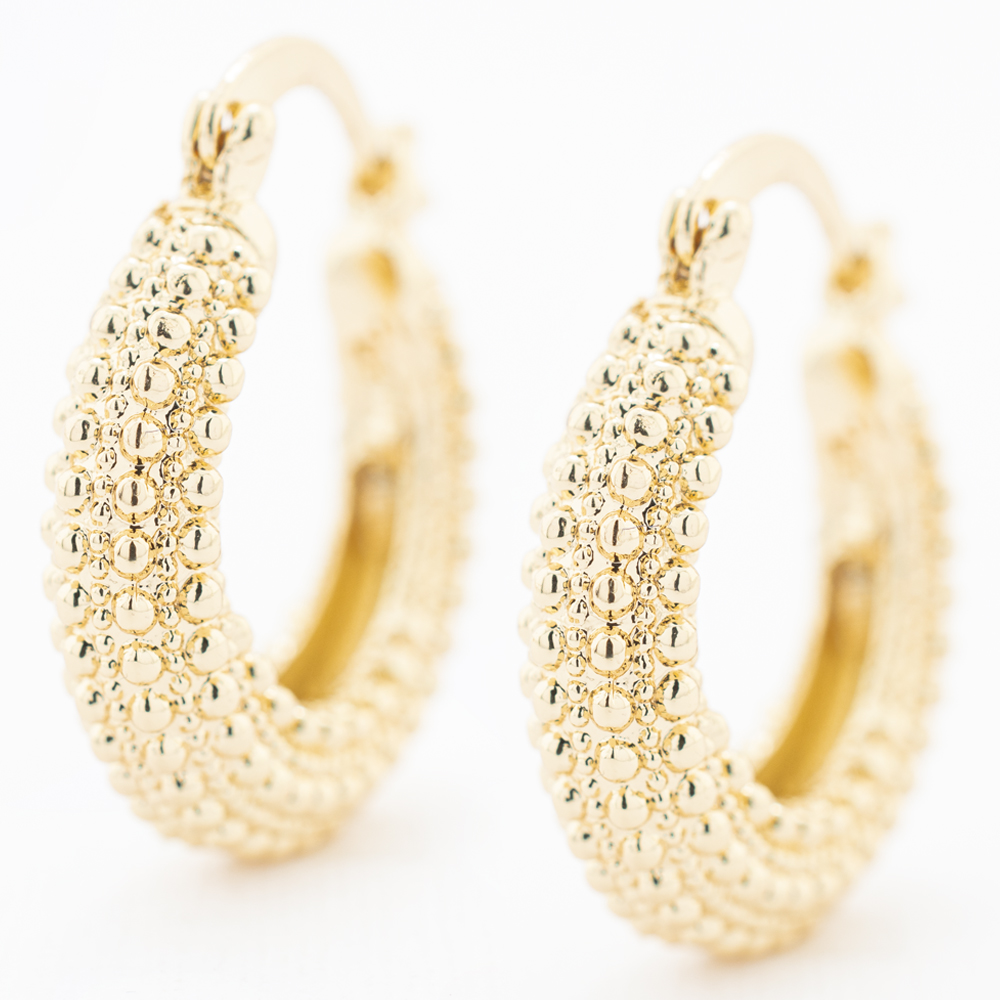 ARRACADA CHAPA GOLDEN CASTING