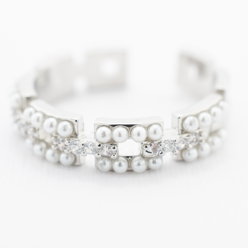 ANILLO  RODIO PEARLTIME