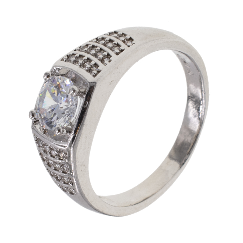 ANILLO  RODIO GOLDEN ROD
