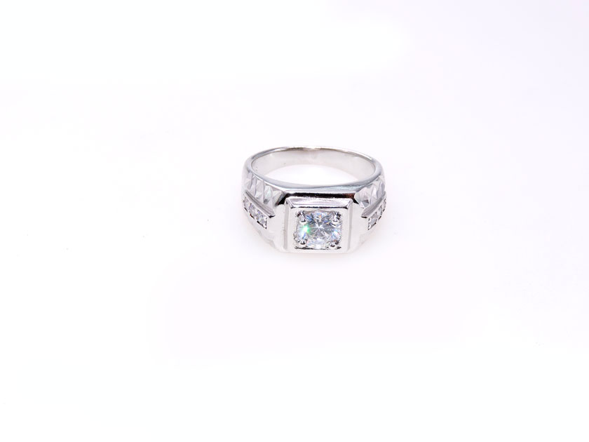 ANILLO  RODIO GOLDEN ROD