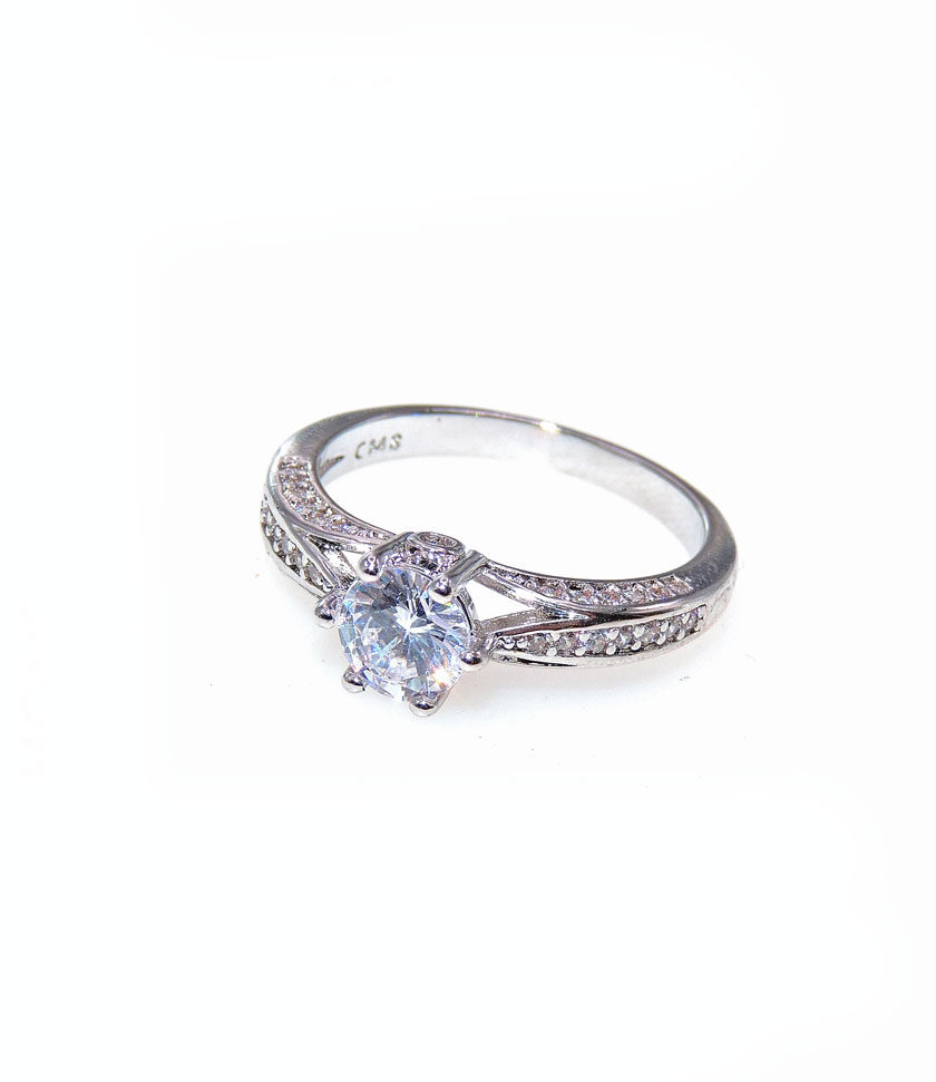 ANILLO  RODIO GOLDEN ROD