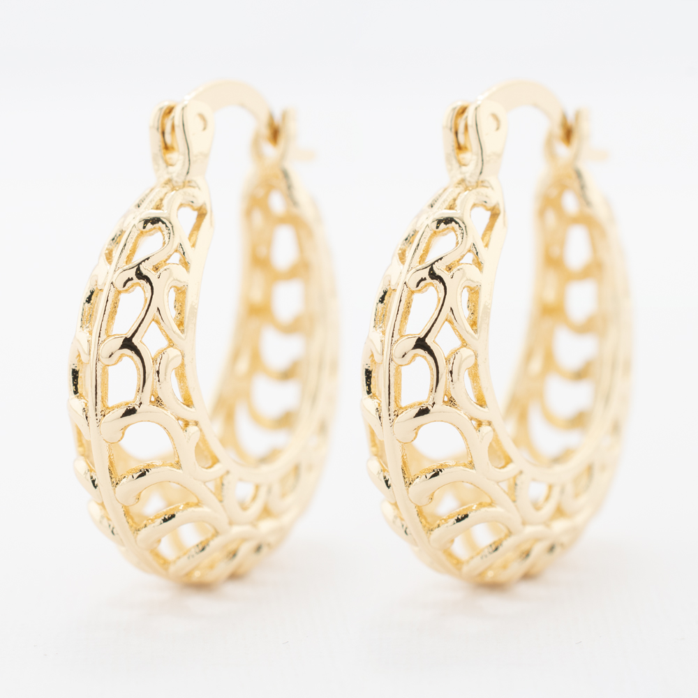 ARRACADA CHAPA GOLDEN CASTING