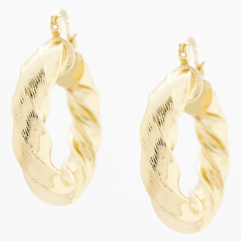 ARRACADA CHAPA GOLDEN CASTING