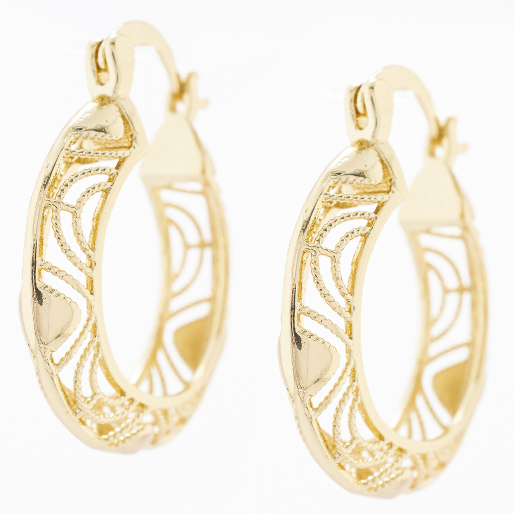 ARRACADA CHAPA GOLDEN CASTING