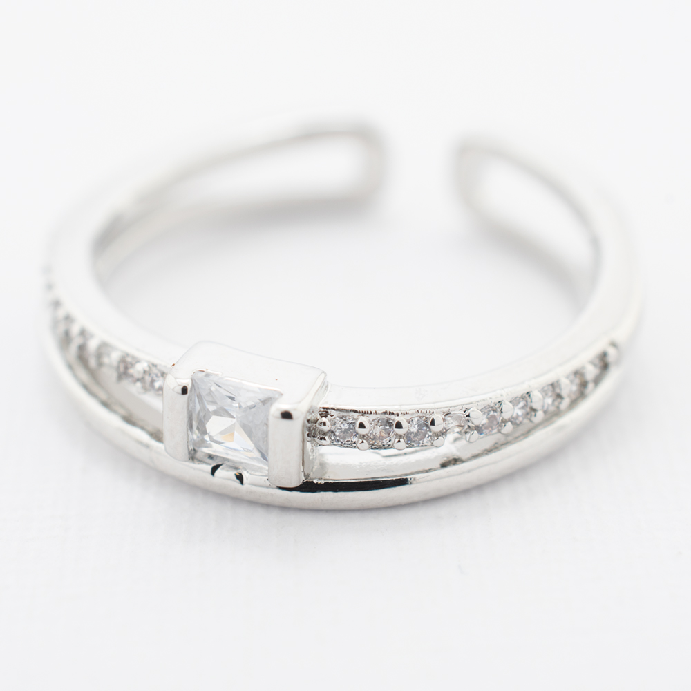 ANILLO  RODIO GOLDEN ROD