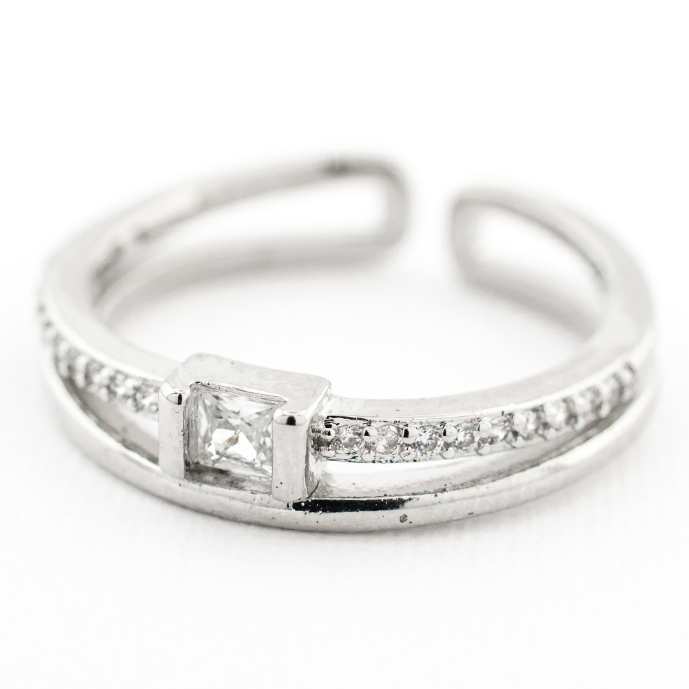 ANILLO  RODIO GOLDEN ROD