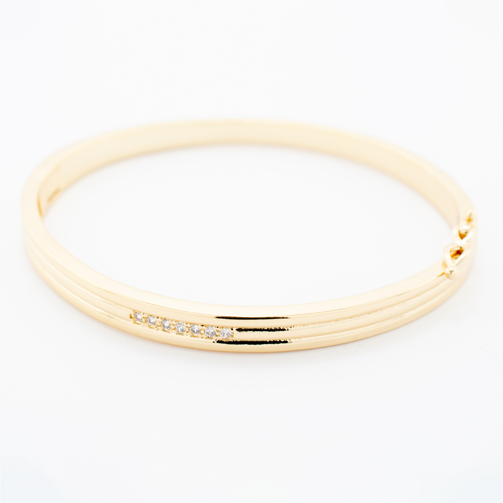 BRAZALETE CHAPA CRYSTIME