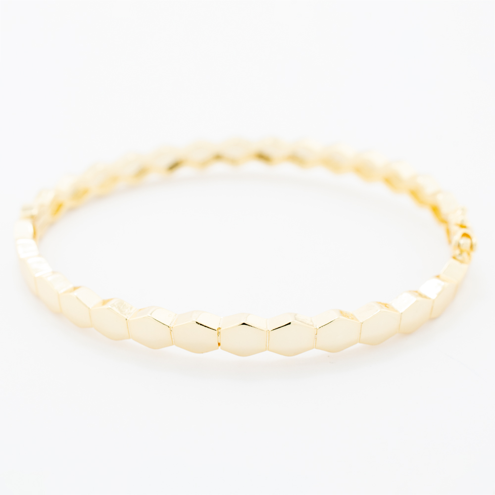 BRAZALETE CHAPA GOLDEN CASTING