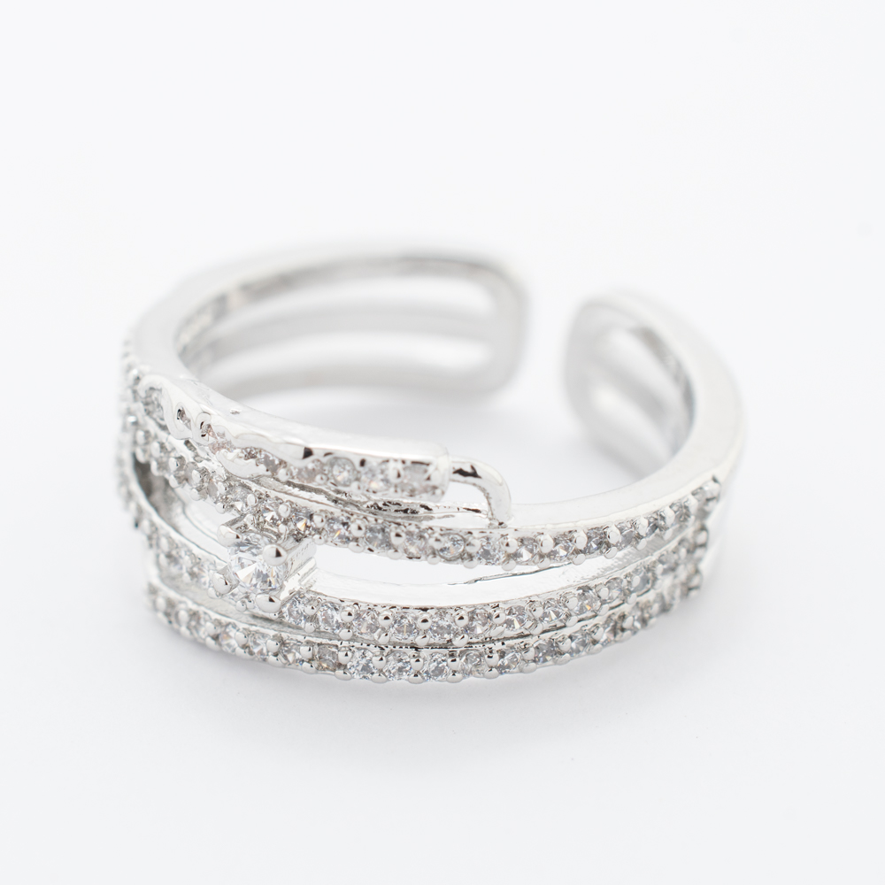 ANILLO  RODIO GOLDEN ROD