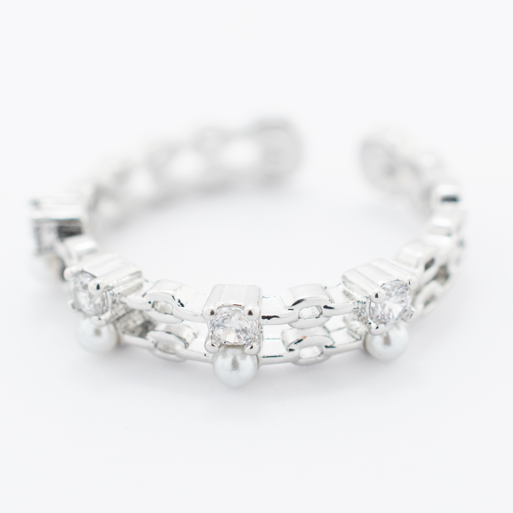 ANILLO  RODIO GOLDEN ROD