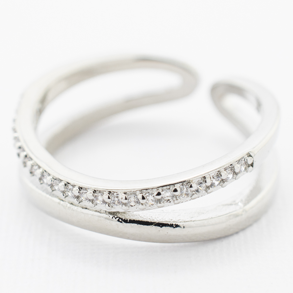 ANILLO  RODIO GOLDEN ROD