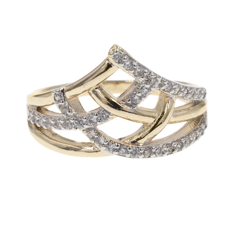 ANILLO  BITONO CRYSTIME