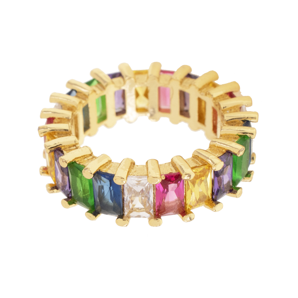 ANILLO  CHAPA GOLDEN RAINBOW