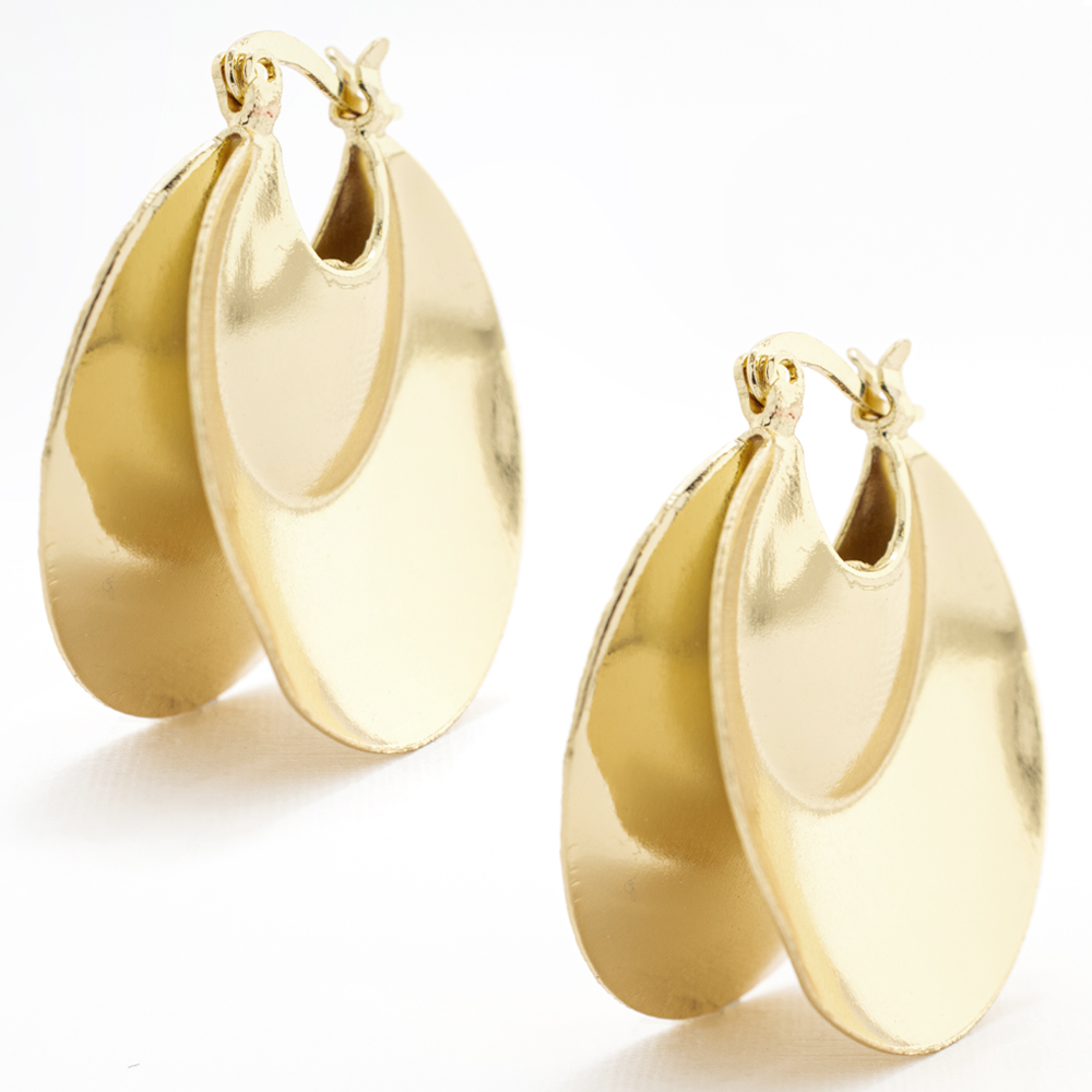 ARRACADA CHAPA GOLDEN CASTING