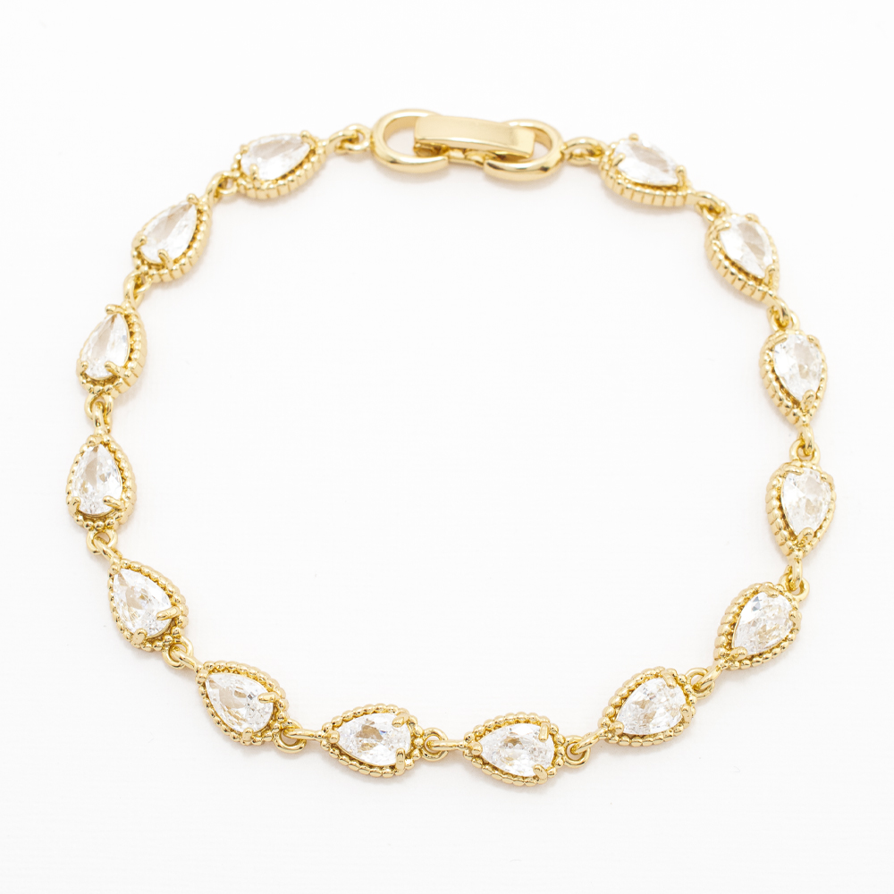 PULSERA CHAPA GOLDEN CASTING