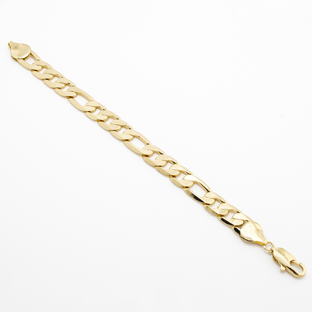 PULSERA CHAPA GOLDEN CASTING