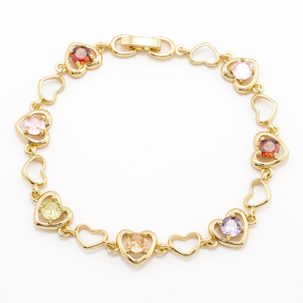 PULSERA CHAPA CRYSTIME