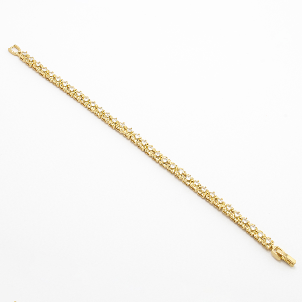 PULSERA CHAPA CRYSTIME