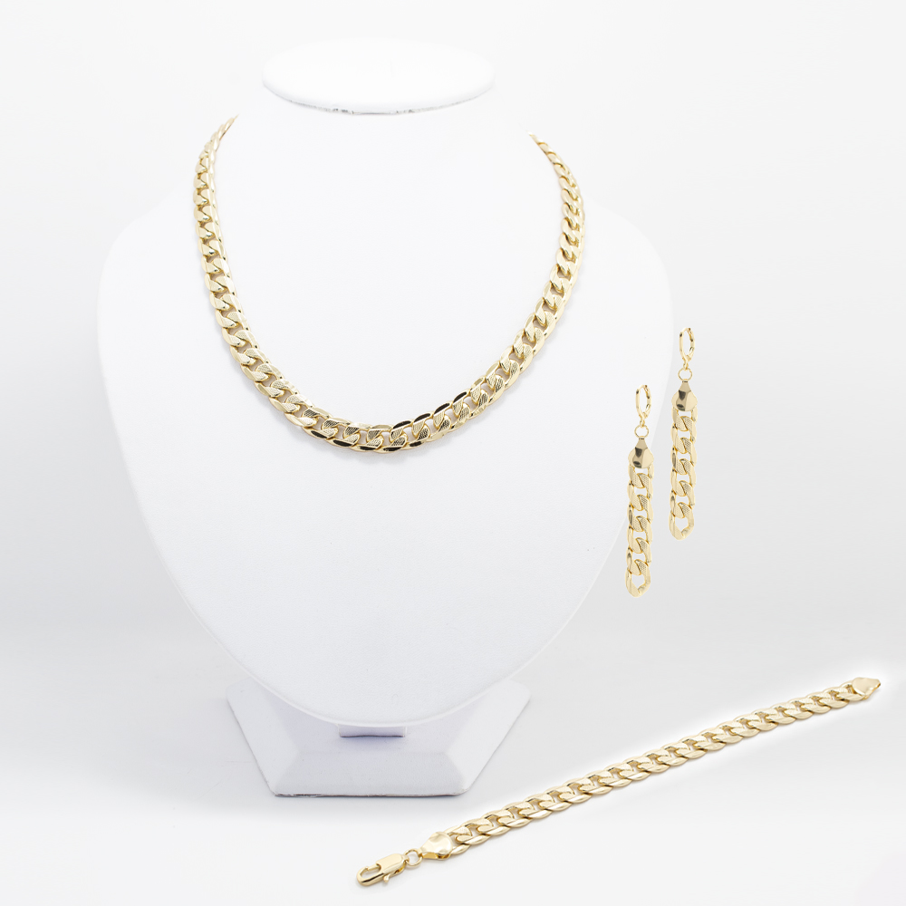 JUEGO CADENA CHAPA GOLDEN CHAIN