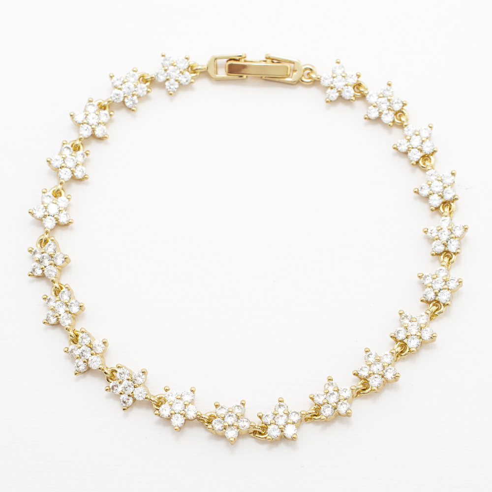 PULSERA CHAPA CRYSTIME