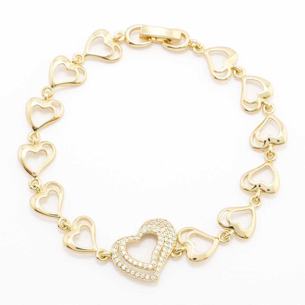 PULSERA CHAPA CRYSTIME