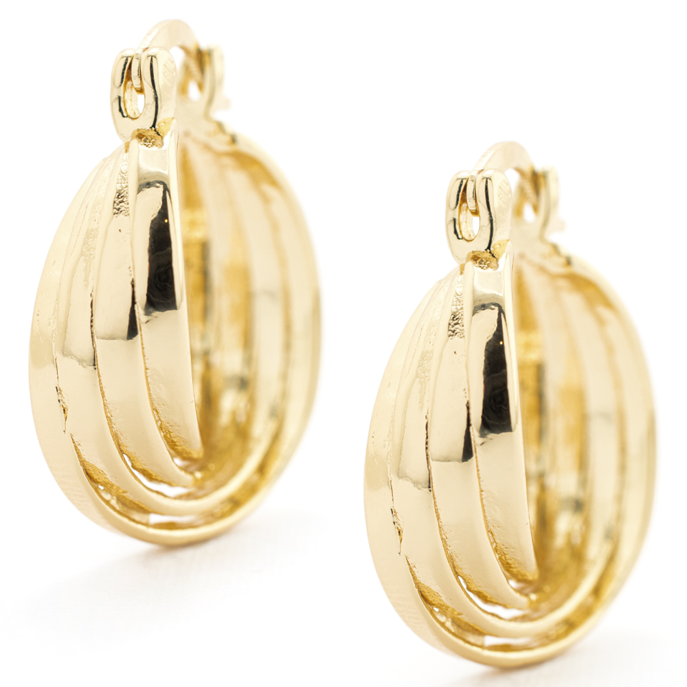 ARRACADA CHAPA GOLDEN CASTING
