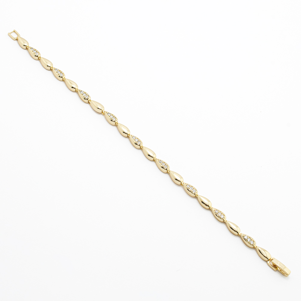 PULSERA CHAPA CRYSTIME
