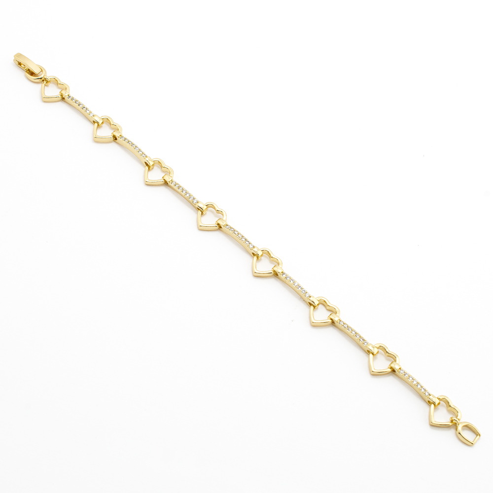 PULSERA CHAPA CRYSTIME