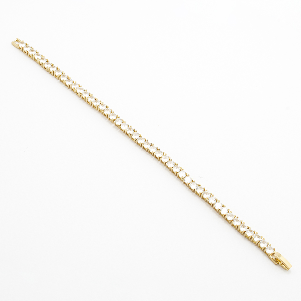 PULSERA CHAPA CRYSTIME