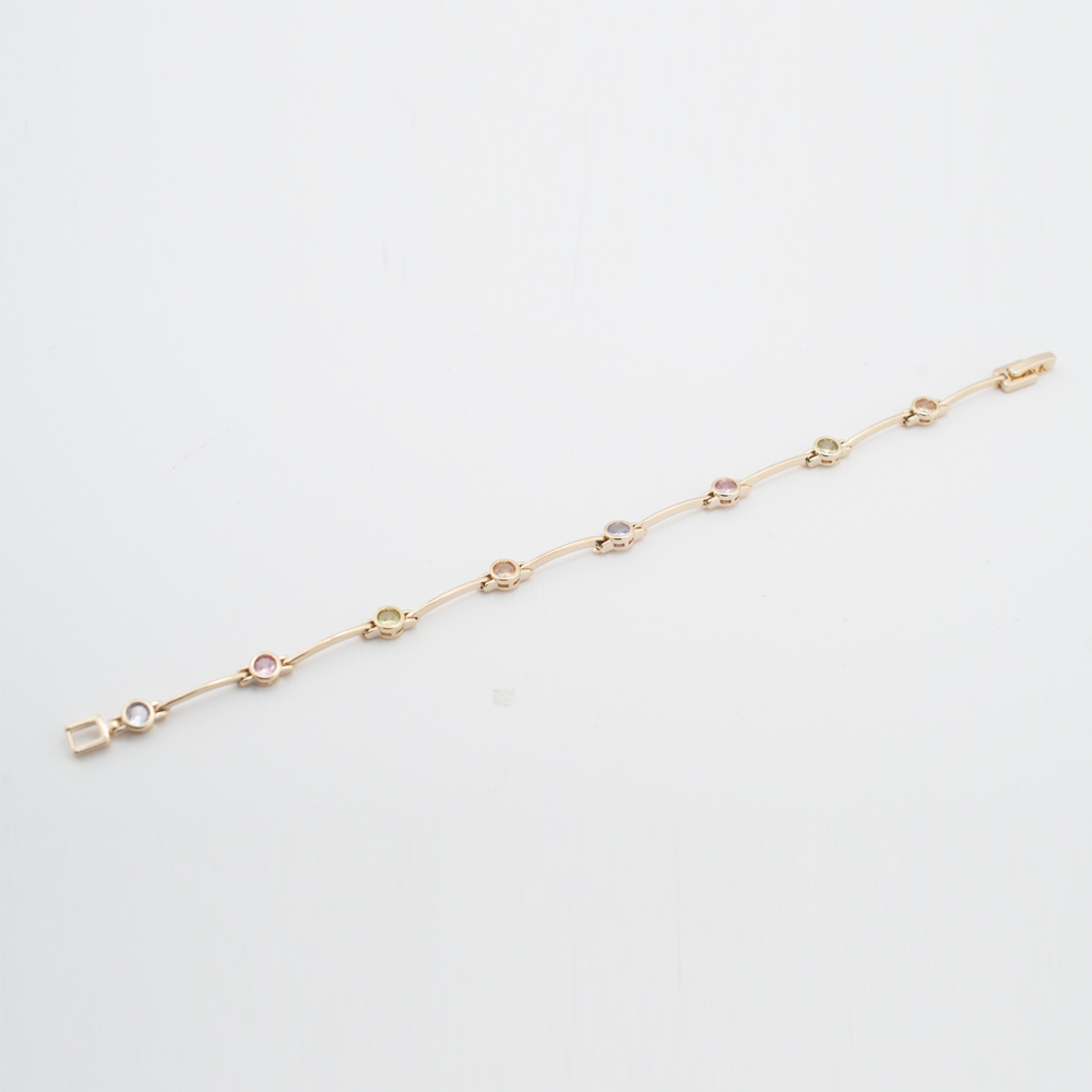 PULSERA CHAPA CRYSTIME