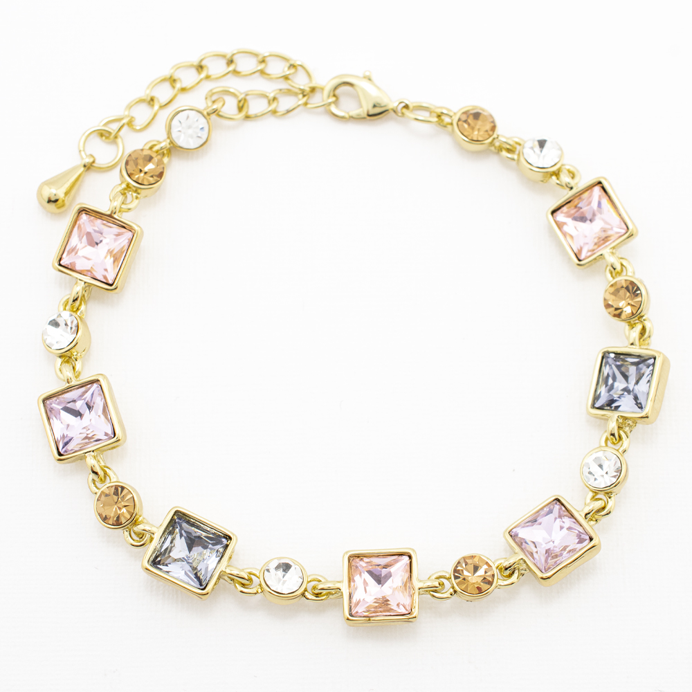 PULSERA CHAPA GOLDEN FASHION