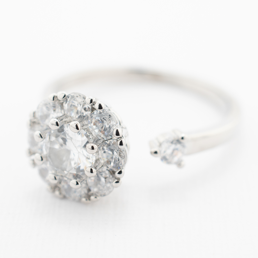 ANILLO  RODIO GOLDEN ROD
