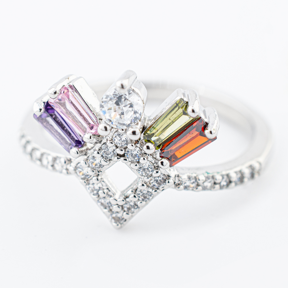 ANILLO  RODIO GOLDEN ROD