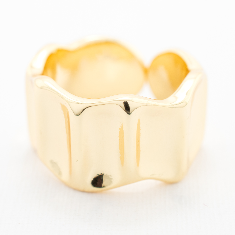 ANILLO  CHAPA GOLDEN CASTING