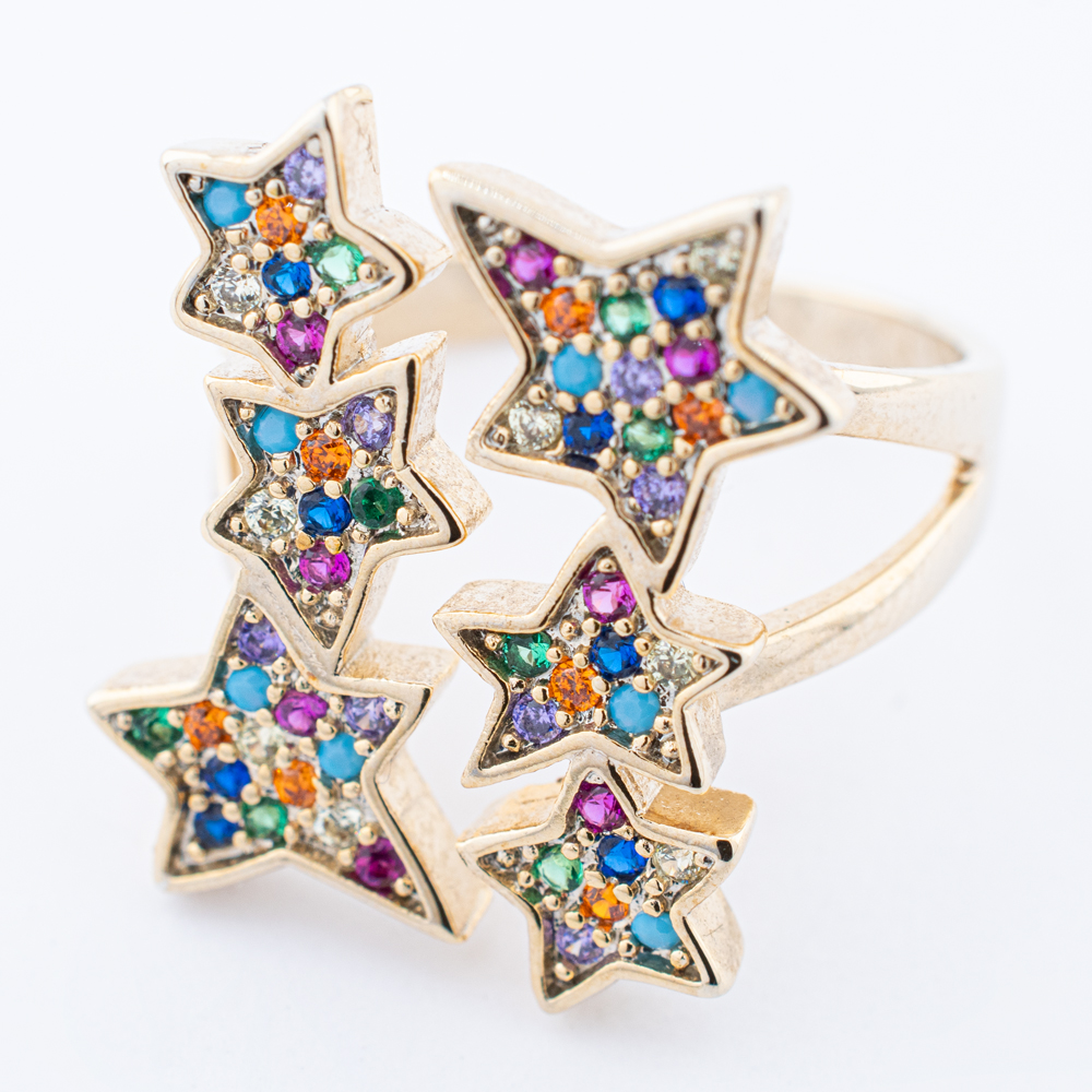 ANILLO  CHAPA GOLDEN RAINBOW