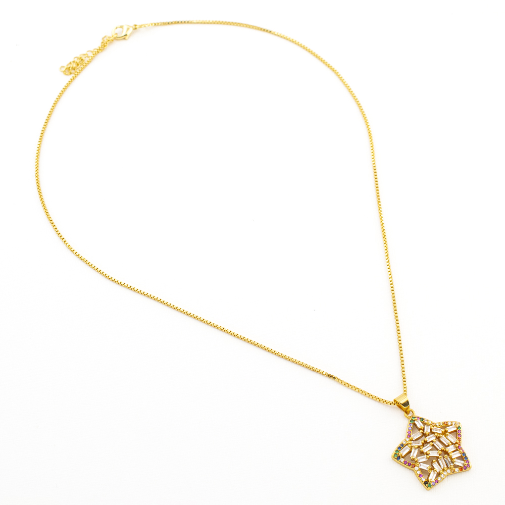 DIJE CHAPA GOLDEN RAINBOW