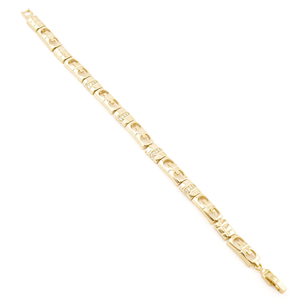 PULSERA CHAPA CRYSTIME