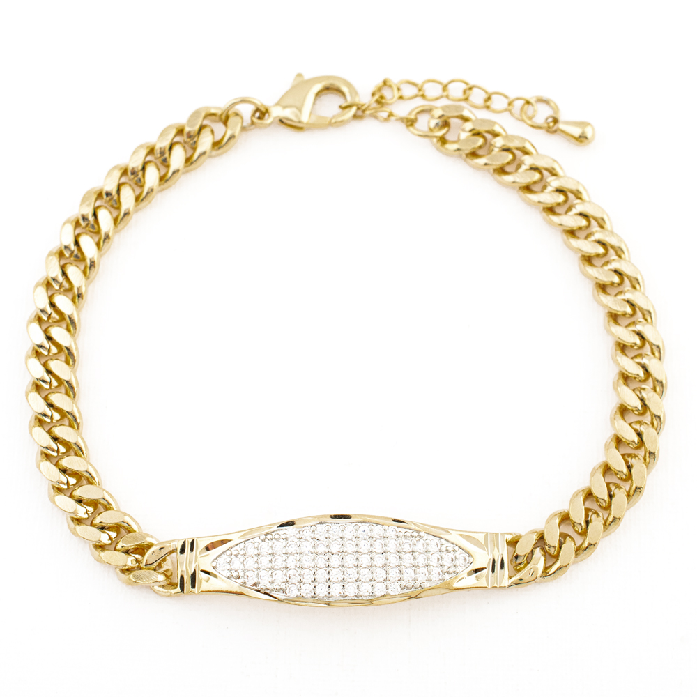 PULSERA BITONO CRYSTIME