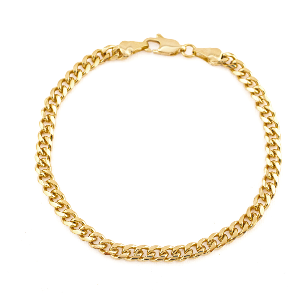 PULSERA CHAPA GOLDEN CASTING
