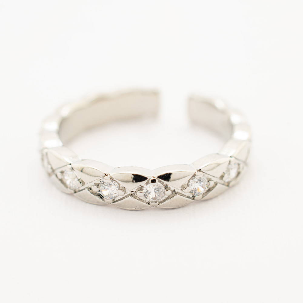 ANILLO  RODIO GOLDEN ROD
