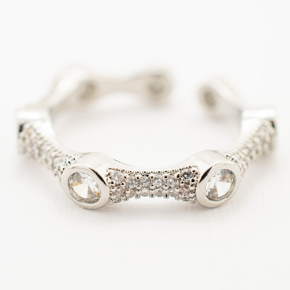 ANILLO  RODIO GOLDEN ROD