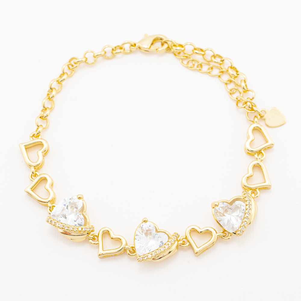 PULSERA CHAPA CRYSTIME