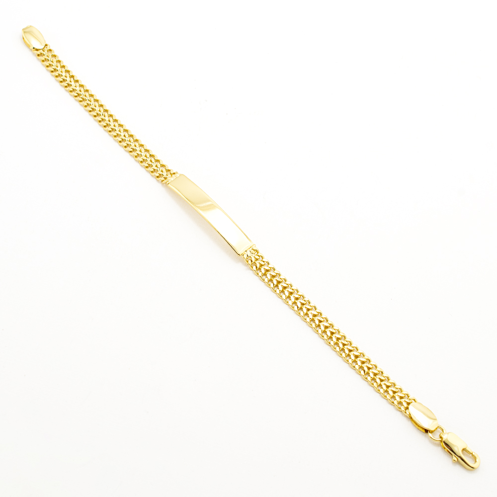 PULSERA CHAPA GOLDEN CHAIN