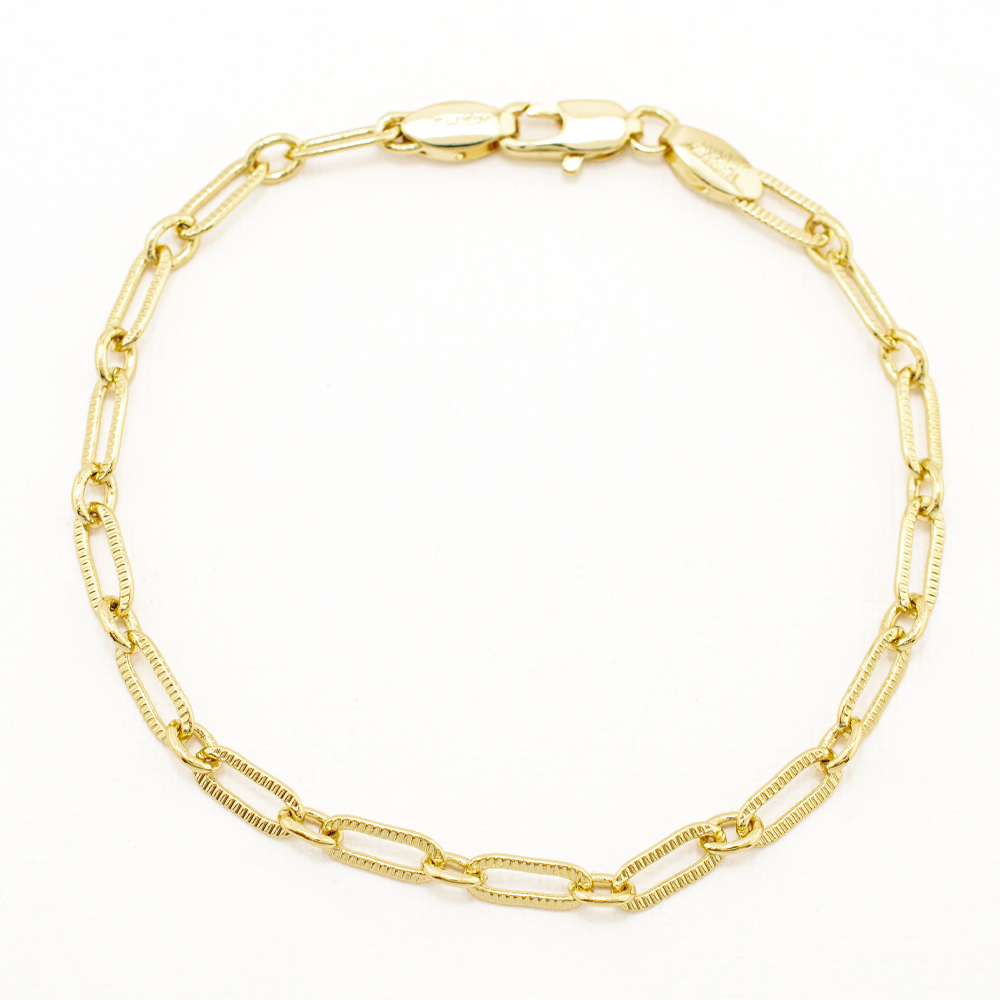 PULSERA CHAPA GOLDEN CHAIN