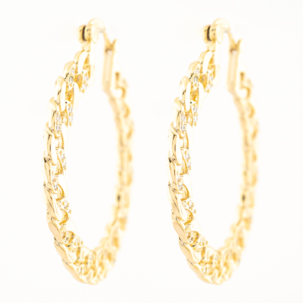 ARRACADA CHAPA GOLDEN CASTING