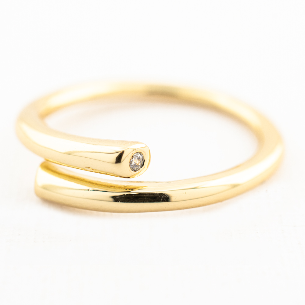 ANILLO  CHAPA GOLDEN CASTING