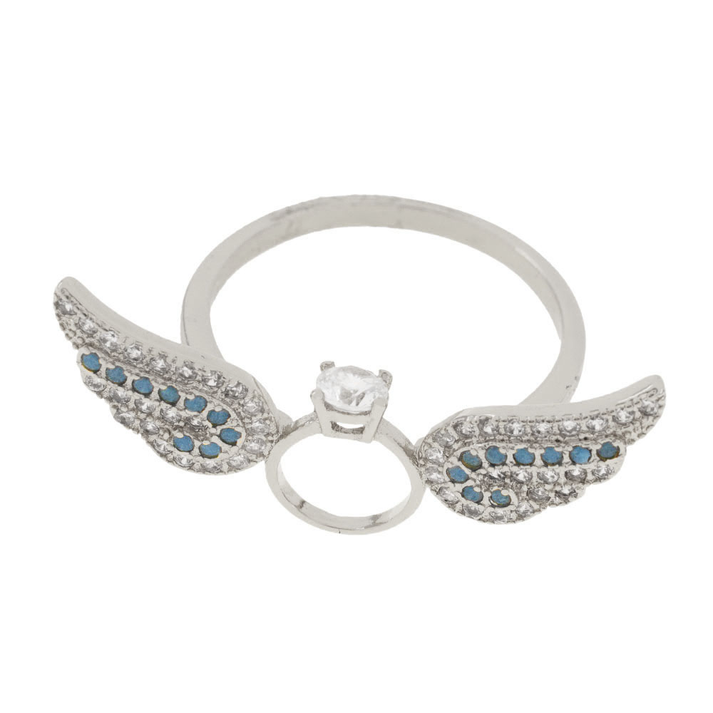 ANILLO  RODIO GOLDEN ROD