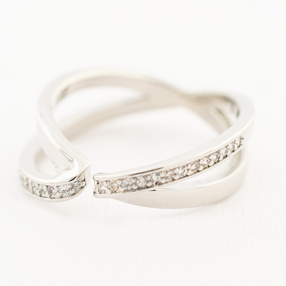 ANILLO  RODIO GOLDEN ROD